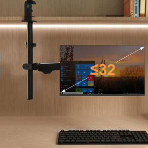 17-32 "Carga 10 KG Monitor Soporte Librería Tipo Clip Inversión Elevación Girar Brazo robótico Techo suspendido Presión de aire - Product Image 2
