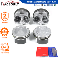 RACEORLY 2710305117 Jeu de pistons 82 mm pour Mercedes-Benz M271 W204 1.8T S204 W212 A207 R172 C200 C250 E250