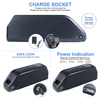 Batterie de vélo électrique 52V 20Ah Polly Plus 1040Wh, pack lithium avec cellules LG 5000 21700, livraison rapide depuis l'entrepôt UE