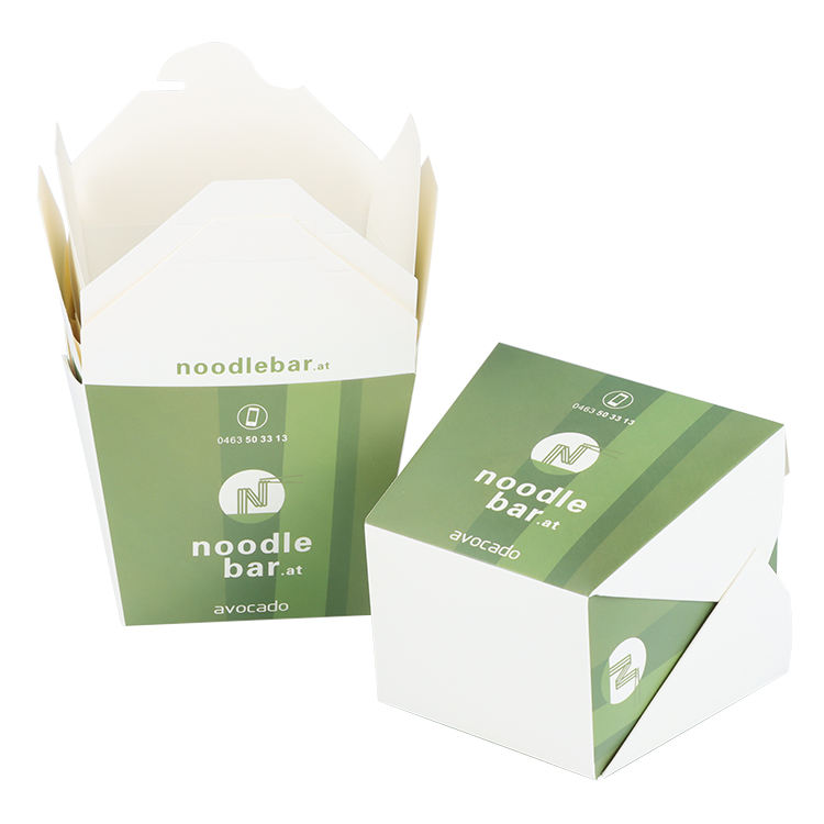 Portable Food Container Paper Food Take Out food Packaging Snack box