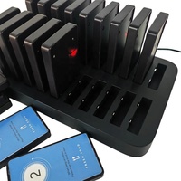 Cafe Food Truck 300mAh batería 20 camarero cola paginación zumbadores posavasos inalámbrico beeper sistema de llamada buscapersonas restaurante