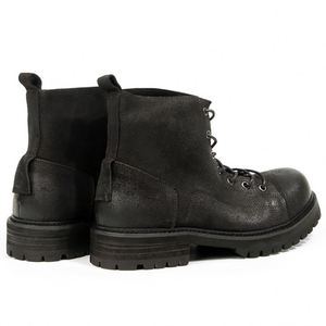 Nouvelles Bottes Formelles Classiques pour Hommes en Cuir Véritable, Bottines en Cuir Pleine Fleur de Vache, à Lacets, pour le Travail en Extérieur - Product Image 5