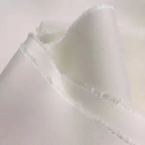 メンズローブ織りの持続可能なプレーンアラビアン24.5mm 114cm140cmホワイトウェディングソファ用のプレミアム品質のワイドボスキースパンシルク生地