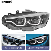 JUSHUN Auto-Zubehör Laser-Scheinwerfer für BMW 4er Serie F32 M4 F82 13-20 Weiß&Gelb DRL 430 435 440i Plug-and-Play