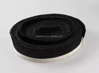Brosse à poussière en nylon sur toile, longueur personnalisable, pour la collecte de poussière des machines CNC