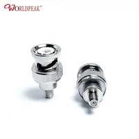 Adaptateurs BNC vers Microdot 10-32 M5, fiche mâle BNC vers prise femelle 10/32 UNF, adaptateur coaxial RF