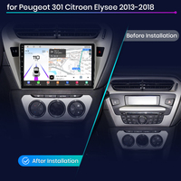 Junsun-Autoradio Android Qualcomm pour Peugeot 301 Citroën Elysee 2013-2018 Apple CarPlay Stéréo 360 Caméra 1.8 Ghz
