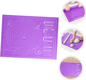 Tapis de cuisson en silicone extra large 45x60cm pour pétrir la pâte à pizza, antiadhésif, outils de cuisine, vente en gros - Product Image 2