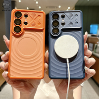 Personnalisez de nouveaux styles pour les coques magnétiques S26/S26+/S26U en TPU+PC, design luxueux, anti-traces de doigts, antichoc, protection 360°