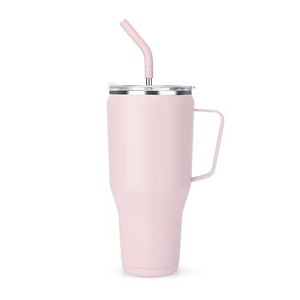 Thermos en acier inoxydable de grande capacité de 40 oz, gobelet de voiture anti-fuite pour boissons chaudes et froides - Product Image 5