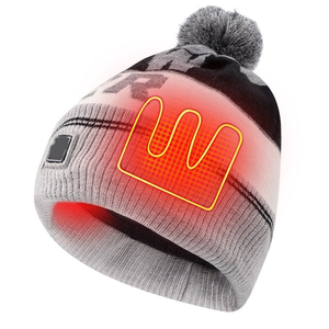 Sombrero de calefacción extraíble de lujo para hombres/mujeres, sombrero calentado resistente, Invierno Jeon-gi Nanbang <span class=keywords><strong>Moja</strong></span> para snowboard, esquí, pesca, Viajes - Product Image 1