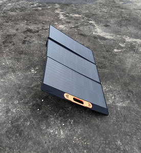 แผงโซลาร์เซลล์แบบพับได้ 50W 100W 200W โมโนคริสตัลไลน์ พกพาสะดวก ประสิทธิภาพสูง สำหรับตั้งแคมป์และเรือ - Product Image 5