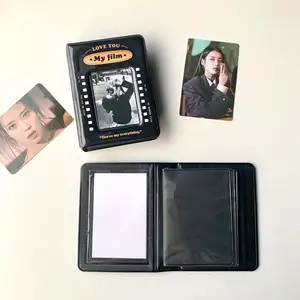 Instagram סגנון רטרו שחור 3 אינץ מיידי תמונה אלבום אוסף ספר חלול החוצה pvc איידול מדבקת כרטיס גלרית