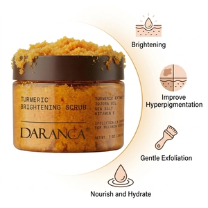 <span class=keywords><strong>Exfoliante</strong></span> Facial y Corporal <span class=keywords><strong>de</strong></span> Cúrcuma Coreana Orgánica <span class=keywords><strong>de</strong></span> Marca Privada con Ácido Kójico y Vitamina C para Blanquear la Piel - Product Image 4