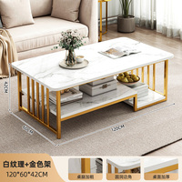 Table à thé salon maison 2025 nouveau Simple moderne créatif petite maison Table Simple location maison Table à thé