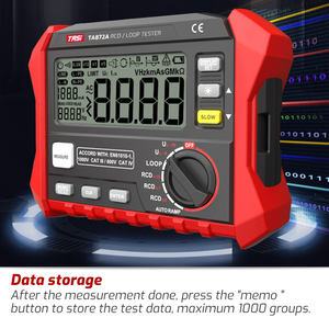 TASI TA872A Digital Multifunction <span class=keywords><strong>Tester</strong></span> Customizável OEM USB RCD/LOOP <span class=keywords><strong>Tester</strong></span> com Tensão e Teste de Corrente Características - Product Image 3