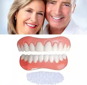 <span class=keywords><strong>Dentaduras</strong></span> blanqueadoras cómodas y suaves, perfecta sonrisa grande, carillas emulacionales de silicona, dientes postizos, dentadura cosmética - Product Image 5