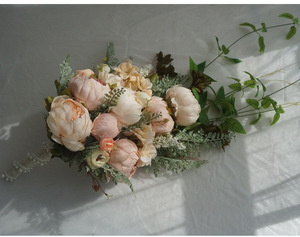 Bouquets <span class=keywords><strong>de</strong></span> <span class=keywords><strong>mariée</strong></span> en cascade, fleurs blanches, bouquets <span class=keywords><strong>de</strong></span> <span class=keywords><strong>mariée</strong></span> artificiels, perles artificielles, bouquets <span class=keywords><strong>de</strong></span> <span class=keywords><strong>mariée</strong></span> en cristal - Product Image 6