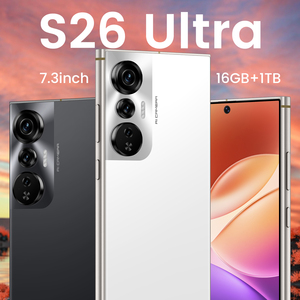 โทรศัพท์มือถือ S26ความละเอียดสูง5G รุ่นใหม่ทั่วโลกความละเอียดระดับ7.3นิ้วความละเอียดสูง + 1440*3040 16กิกะไบต์ + 72MP 1TB + 108MP 6800มิลลิแอมป์ต่อชั่วโมงผู้ขายที่ดีที่สุด - Product Image 3