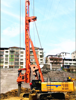 Foreuse rotative hydraulique et machine à pieux JOVE JVR360Z avec moteur de pompe et engrenages - Faible coût d'entretien