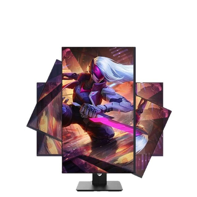 Factory Wholesale 27 Inch 4K IPS Adjustable Rotating LED Backlit Monitor /VGA Interface Built-in Speaker for Business Use