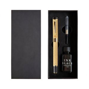 High-quality Luxury Metal Fountain <b>Pen</b> Set Corporate Gift Set with Custom logo Promotional Business Gifts with <b>Pen</b> Ink Wholesale - Product Image 5