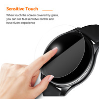 Film de protection transparent en verre trempé pour montre intelligente Garmin Forerunner 265, couverture de protection d'écran complète
