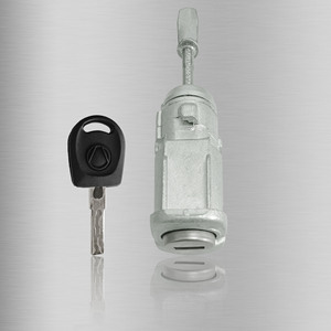 กระบอกล็อคประตูรถยนต์ Volkswagen Bora รุ่น DZ069M2 1 กุญแจ ผลิตจากโลหะผสมสังกะสี อะไหล่รถยนต์ - Product Image 1