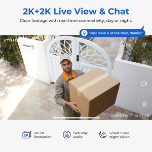 Imilab ECC6 Màu Tầm Nhìn Ban Đêm Nhà Thông Minh CCTV Ngoài Trời PTZ Camera De Giám Sát 2K + 2K Spotlight Wifi An Ninh Ống Kính Kép Camara - Product Image 4