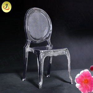 Vente en gros Chaise de mariage en résine acrylique transparente en plastique pour événements et banquets - Product Image 5