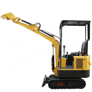 Chino al por mayor 1ton pequeño digger mini excavadora con pista de goma - Product Image 6