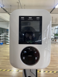Nouveau 22kw Fast Electric Car Wallbox Charging Stations 3 Phase AC EV Charger avec pour <span class=keywords><strong>Bluetooth</strong></span> Wifi App Wallbox - Product Image 3