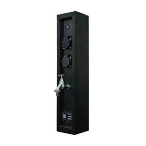 Tuya Patio Socket Weatherproof Power Socle pour l'extérieur avec deux prises électriques et <span class=keywords><strong>lampe</strong></span> - Product Image 4