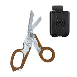 Đa chức năng ngoài trời công cụ an toàn phản ứng khẩn cấp Shears Glass Breaker dây đeo Cutter gấp Kìm kéo tính năng - Product Image 2