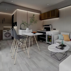 Luxe 40ft Mobile Space Capsule Maison Conteneur Préfabriqué en Acier Villa et Hôtel Utilisation pour Bureau ou Résident Living Resort - Product Image 4