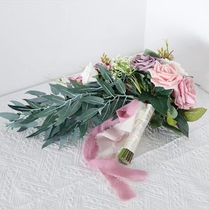 <span class=keywords><strong>Bouquet</strong></span> <span class=keywords><strong>de</strong></span> <span class=keywords><strong>mariée</strong></span> artificiel <span class=keywords><strong>de</strong></span> haute qualité en forme <span class=keywords><strong>de</strong></span> goutte d'eau, <span class=keywords><strong>bouquet</strong></span> <span class=keywords><strong>de</strong></span> mariage pour la photographie <span class=keywords><strong>de</strong></span> fête, plusieurs styles en gros - Product Image 3
