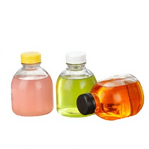 250ml/350ml/500ml Glass <b>Bottle</b> for Whiskey Liquor Tequila Cold Brew Coffee Energy Drinks & Juice with Screw Cap Lid - Product Image 4