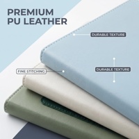 Luxuriöses A5 Leder-Notizbuch Geschenkset mit Metallkugelschreiber - Personalisiertes Firmengeschenk für Büromitarbeiter