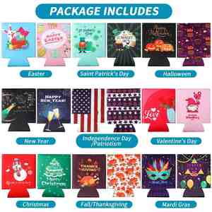 Fundas Personalizadas para Cerveza de 12oz, Enfriador de Latas de Neopreno con Logotipo Personalizado, Coozies para Bebidas - Product Image 2