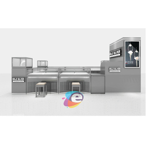 Thiết kế thanh lịch kính thủy tinh trang sức hiển thị trường hợp cho gỗ <span class=keywords><strong>kiosk</strong></span> - Product Image 6