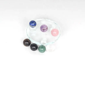 Quartz naturel 2cm petite boule <span class=keywords><strong>de</strong></span> <span class=keywords><strong>cristal</strong></span> <span class=keywords><strong>sept</strong></span> Chakra gamme <span class=keywords><strong>sept</strong></span> étoiles pour la décoration <span class=keywords><strong>de</strong></span> la maison - Product Image 4