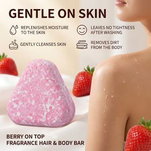 Shampooing et Savon de Bain Parfumé 2-en-1 Hydratant Longue Durée Savon Artisanal Vente en Gros Marque Privée OEM - Product Image 5