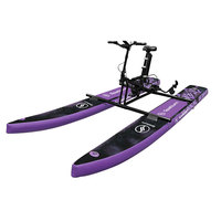 Équipement de sports nautiques d'extérieur – Vélos aquatiques gonflables électriques – Vélo aquatique électrique Space 03 en PVC standard, capacité 40 kg