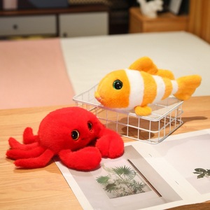 Jouets en peluche animaux de l'océan, tortues mignonnes, hippocampes, poupées, cadeaux de vacances - Product Image 4