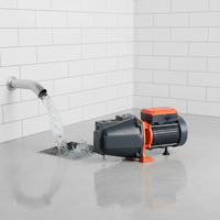 Pompe à eau domestique JET Booster haute pression auto-amorçante avec turbine en laiton et bobine 100% cuivre pour le traitement de l'eau potable (OEM)