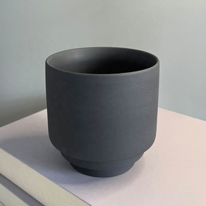 High Quality Wedding Home Decor Minimalist Nordic Candle Jar Ceramic - Product Image 3