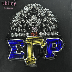 Logotipo personalizado Bling <span class=keywords><strong>Rhinestone</strong></span> Heat Transfer Design Deslumbrante <span class=keywords><strong>Rhinestone</strong></span> Heat Press <span class=keywords><strong>Rhinestone</strong></span> Ferro em transferências para T Shirt - Product Image 2