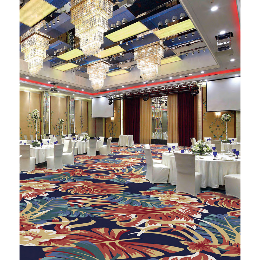 High Quality 80% Wool 20% Nylon Hotel Rollbanquet Carpetevent Hall Wall to Wall Carpets Axminster Carpet