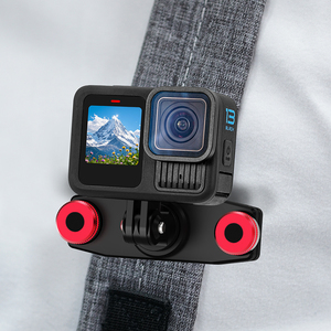 Clip de correa para el hombro de la Cámara Bloqueo de perilla de liberación rápida 1/4 ARRI 360 ° Montaje de cabeza ajustable para GoPro Action para OSMO 360 Rig Tripod - Product Image 2