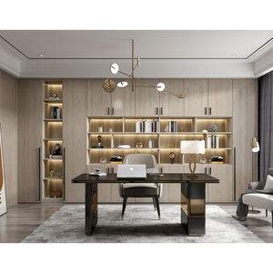 Libreria Classica in Legno Massello Bianco, Design Moderno per Bambini e Studenti, con Scrivania Integrata - Product Image 5